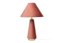 relaxdays Nachttischlampe Samt Rosa Gold Bild 2