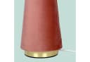 relaxdays Nachttischlampe Samt Rosa Gold Bild 5