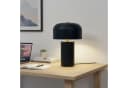relaxdays Schreibtischlampe Pilz Schwarz Gold Bild 1
