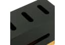relaxdays Kabelbox aus Bambus Natur-Schwarz mit Ablage Bild 5