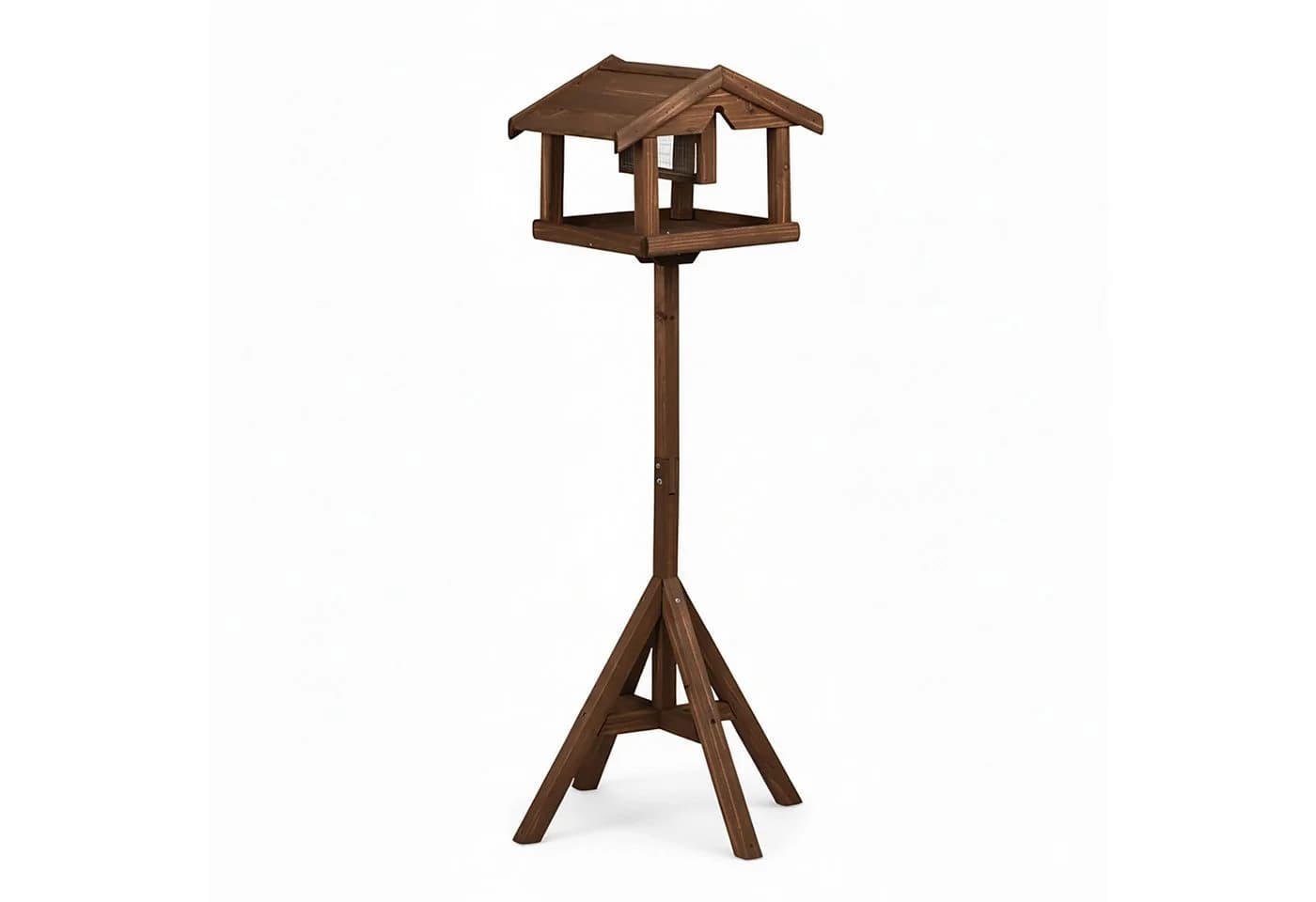 relaxdays Vogelhaus mit Ständer Braun - Bild 2