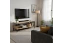 relaxdays TV-Bank TV Lowboard bis 55 Zoll Holzoptik Bild 1