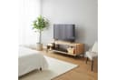 relaxdays TV-Bank TV Lowboard bis 55 Zoll Holzoptik Bild 3