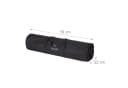 relaxdays Aufbewahrungsbox Geschenkpapier Aufbewahrung 2er Set, Schwarz Bild 4