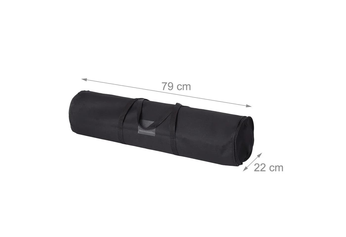relaxdays Aufbewahrungsbox Geschenkpapier Aufbewahrung 2er Set, Schwarz - Bild 4