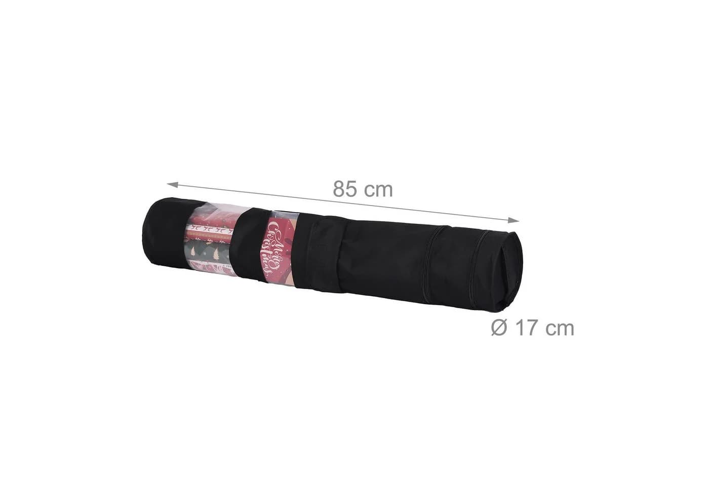 RELAXDAYS Aufbewahrungsbox Geschenkpapier 2er Set Schwarz - Bild 4