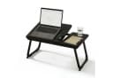 relaxdays Laptoptisch Höhenverstellbarer Laptoptisch, Schwarz Bild 2