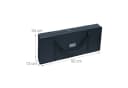 relaxdays Aufbewahrungsbox Geschenkpapier Aufbewahrung, Schwarz Bild 4