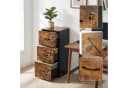 RELAXDAYS Aktenschrank Hängeregist Industrial-Schwarz Bild 5
