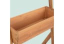 relaxdays Hochbeet 3 Fächer Tannenholz Braun Bild 5