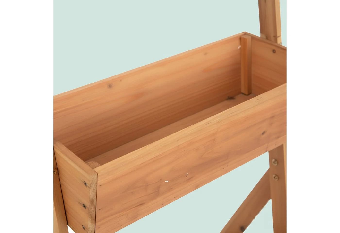 relaxdays Hochbeet 3 Fächer Tannenholz Braun - Bild 5