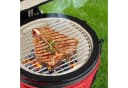relaxdays Keramik Kamado Grill Rot mit Grill-Ei Bild 1