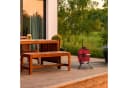 relaxdays Keramik Kamado Grill Rot mit Grill-Ei Bild 3
