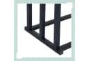 RELAXDAYS Handtuchständer 3 Stangen Metall Schwarz Bild 5