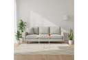 relaxdays Beistelltisch Skandi Design Weiß Holzoptik Bild 1
