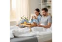 relaxdays Klappbares Betttablett Bambus Natur Bild 3