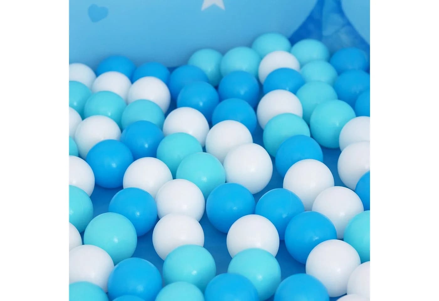 relaxdays Bällebad mit 100 Bällen Blau - Bild 5