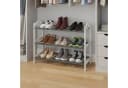 RELAXDAYS Schuhregal aus Bambus Weiss-Grau Bild 3