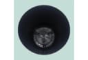 relaxdays Blumentopf mit Untersetzer 2er Set Schwarz Bild 5