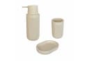 RELAXDAYS Badaccessoire-Set 3-teilig Beige Bild 2