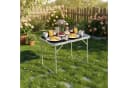relaxdays Klappbarer Campingtisch Schwarz Bild 5