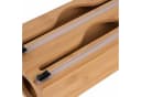 relaxdays Folienspender aus Bambus, 2 Rollen Bild 5