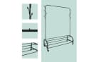 relaxdays Kleiderständer Rollbar Schwarz Bild 5