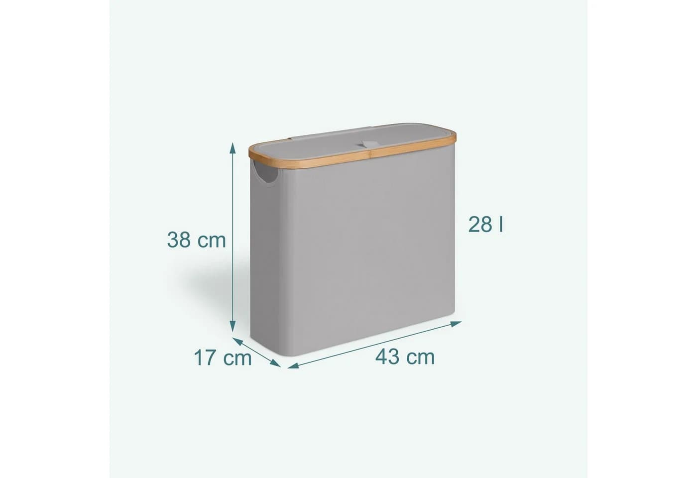relaxdays Toiletten-Ersatzrollenhalter 12 Rollen Grau - Bild 4