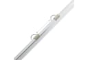 relaxdays Memoboard Whiteboard Weiß Silber Magnetisch mit Zubehör Bild 5