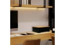 relaxdays Kabelbox Bambus mit Magnetdeckel Schwarz Bild 1