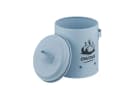 relaxdays Vorratsdose 3er Set Stahl Hellblau Bild 5