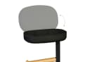 relaxdays Toilettenpapierhalter mit Fach und Reserverollenhalter Schwarz Bild 5