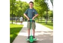 relaxdays Pogo Ball mit Griffen für Kinder, Grün/Schwarz Bild 1
