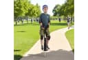relaxdays Pogo Stick für Kinder bis 60 kg Schwarz Silber Bild 1