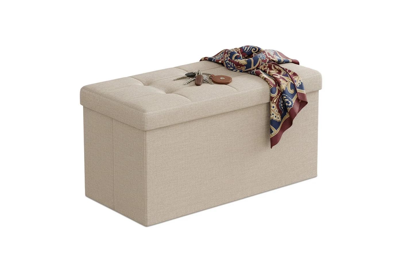 RELAXDAYS Sitzbank aus Stoff, Beige - Bild 2
