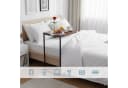 relaxdays Beistelltisch C-Form Industrial-Schwarz Bild 5