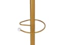 relaxdays Garderobenständer mit Schirmhalter 16 Haken Weiß/Gold Bild 5