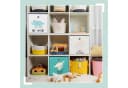 RELAXDAYS Faltbox Kinder Aufbewahrungsboxen 3er Set Bunt Tier-Motive Bild 1