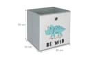 RELAXDAYS Faltbox Kinder Aufbewahrungsboxen 3er Set Bunt Tier-Motive Bild 4