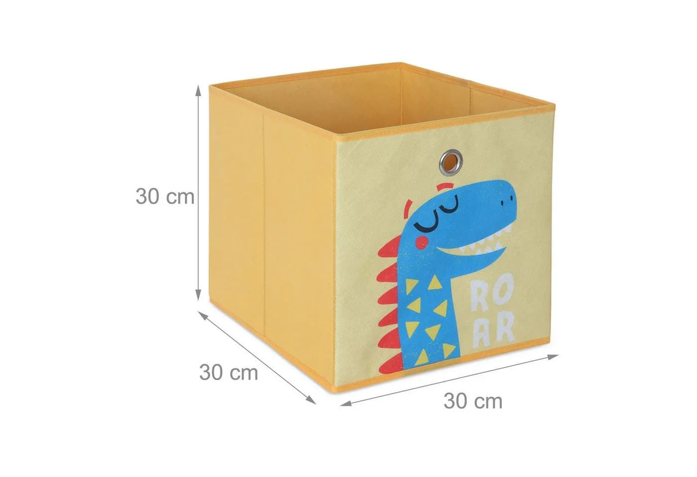 relaxdays Faltbox Kinder Aufbewahrungsboxen 4er Set Bunt - Bild 4