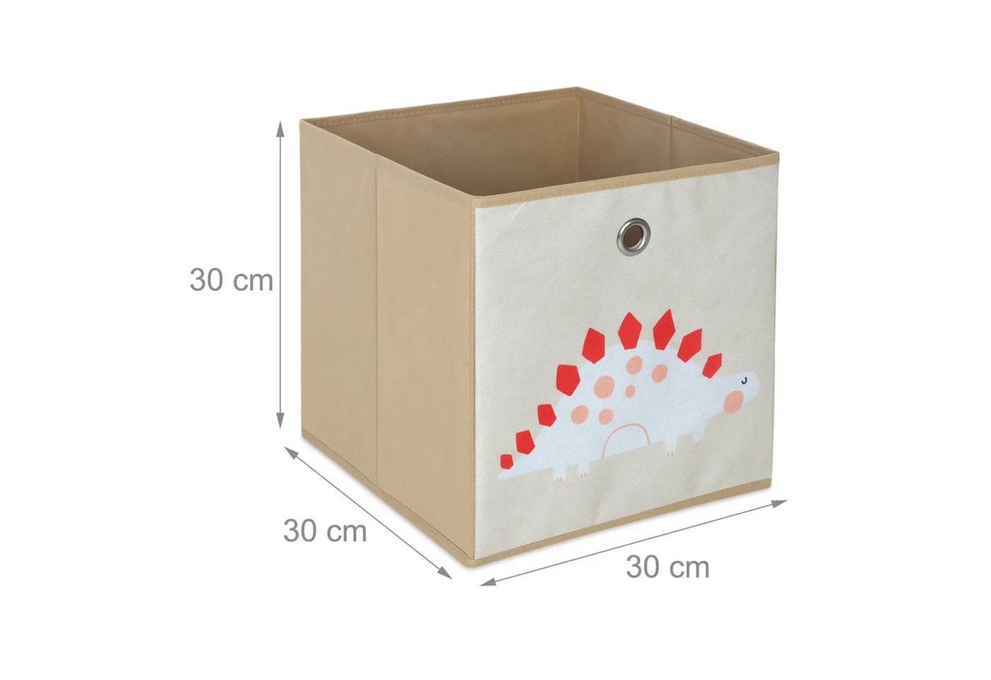 relaxdays Faltbox Kinder Aufbewahrungsboxen im 4er Set Bunt - Bild 4