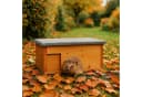 relaxdays Igelhaus Bausatz Orange mit Labyrintheingang Bild 1