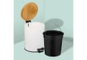 relaxdays Kosmetikeimer 5 Liter mit Trittpedal und Softclose Bild 5