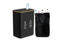 relaxdays Flaschensammler 160l Schwarz Bild 2