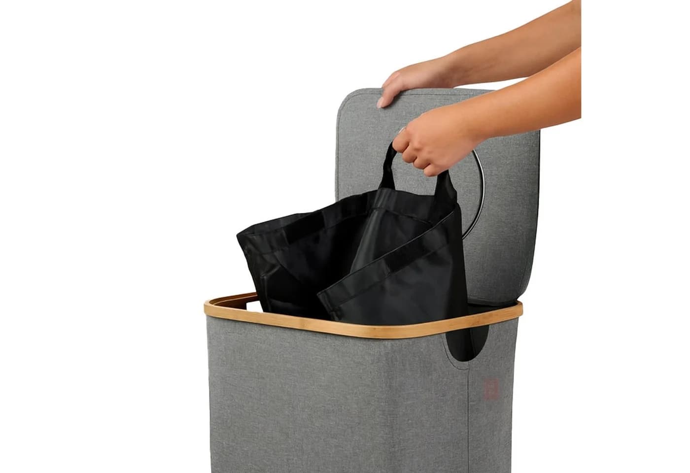 relaxdays Flaschensammler Pfandflaschen Sammelbehälter 100l Beige - Bild 5