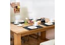 relaxdays Platzset 6er Set Bambus Grau Tischmatten Bild 3