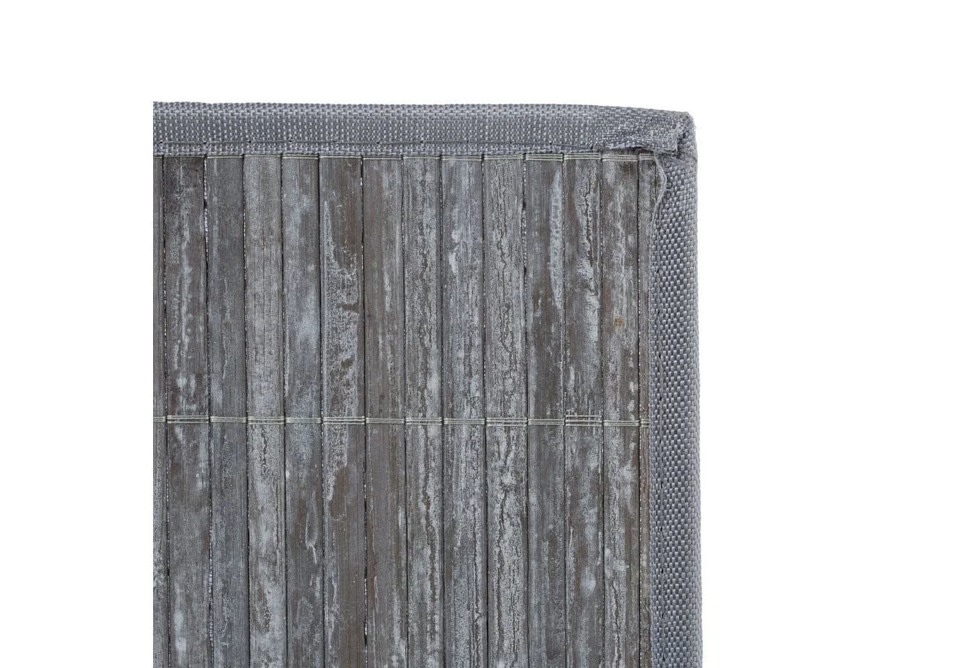 relaxdays Platzset 6er Set Bambus Grau Tischmatten - Bild 5