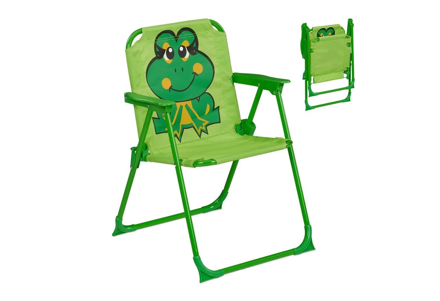 relaxdays Kinder Klappstuhl Frosch Motiv Campingstuhl - Bild 2