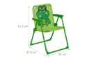 relaxdays Kinder Klappstuhl Frosch Motiv Campingstuhl Bild 4