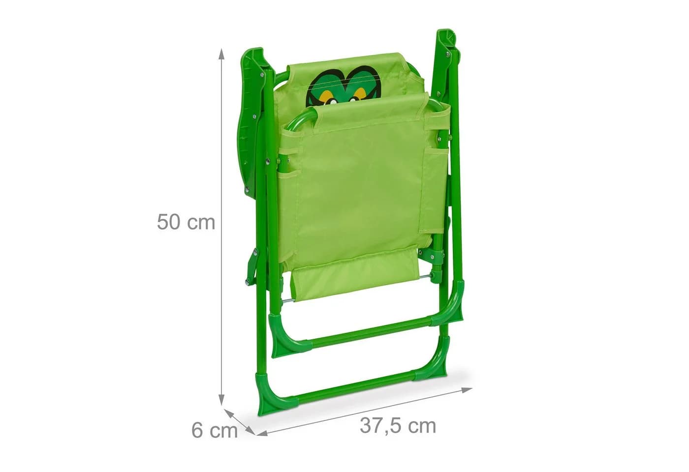 relaxdays Kinder Klappstuhl Frosch Motiv Campingstuhl - Bild 5